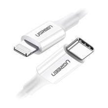 قیمت خرید فروش کابل رابط یوگرین UGREEN USB C to Lightning 1m White US171