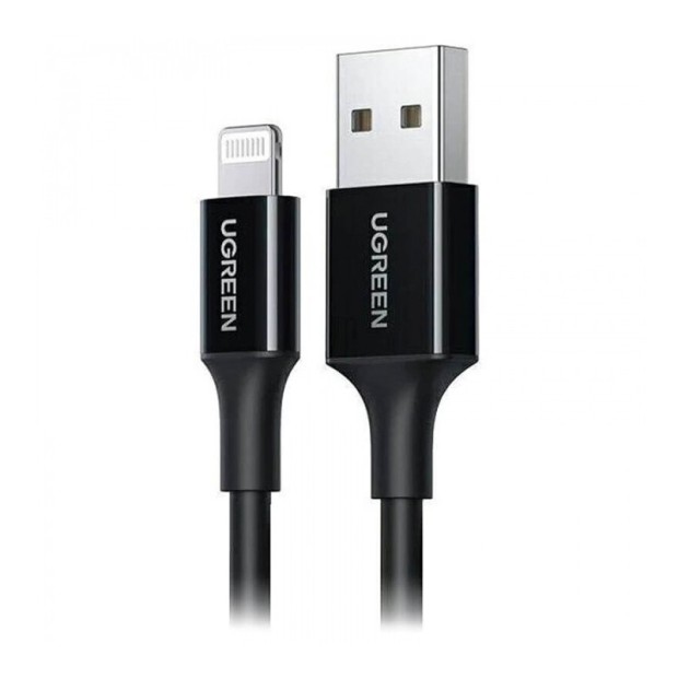 کابل رابط یوگرین UGREEN USB Type A to Lightning 2m Black US155