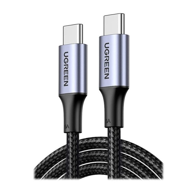 کابل رابط یوگرین UGREEN Type C to Type C USB 3.1 1m Black US355 80150