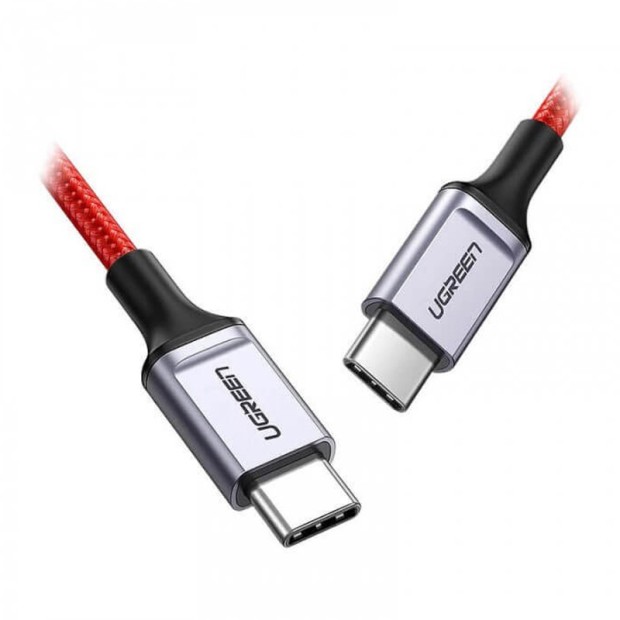 کابل رابط یوگرین UGREEN Type C to Type C USB 1m Red US294 60186