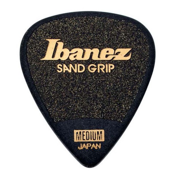پیک گیتار آیبانز Ibanez Sand Grip Black 0.80mm