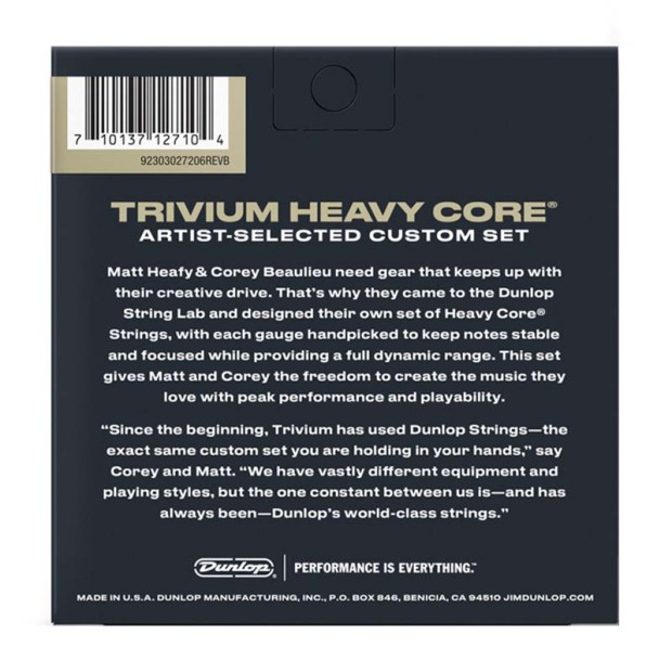 سیم گیتار الکتریک دانلوپ Dunlop Trivium Lab Series 10-52