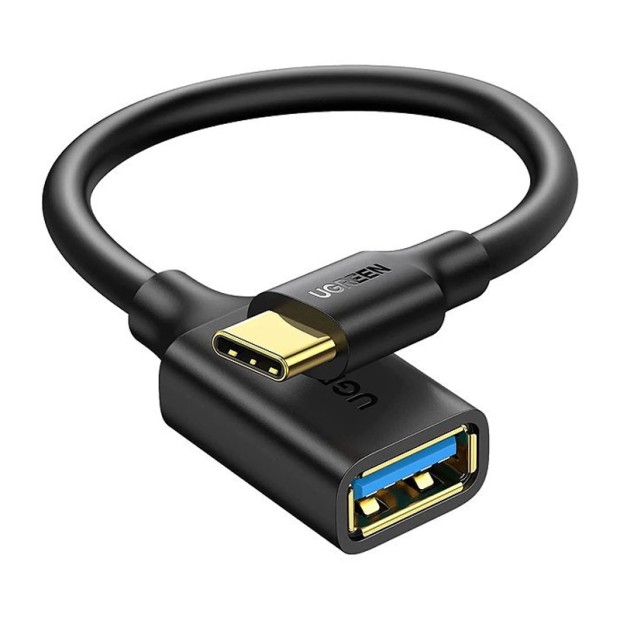 کابل رابط یوگرین UGREEN Type C to USB 3.0 OTG Black BF-H389