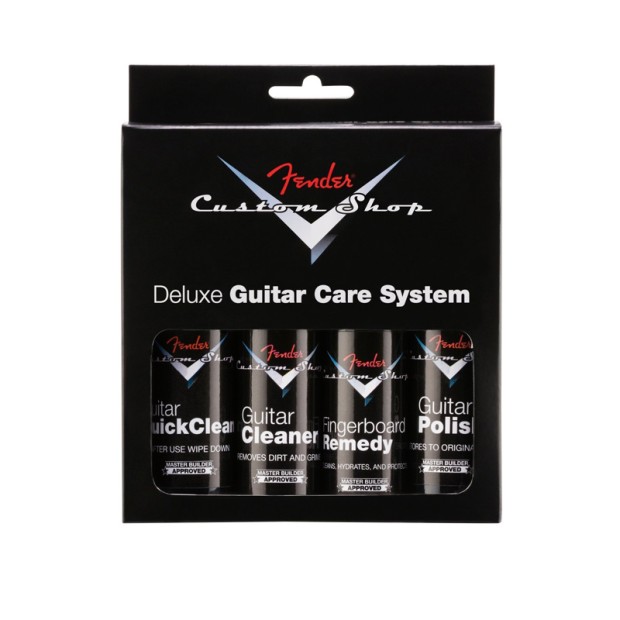 پولیش گیتار فندر Fender Custom Shop Deluxe Guitar Care System 4-Pack