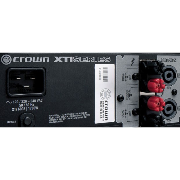 آمپلی فایر کرون Crown XTi 6002