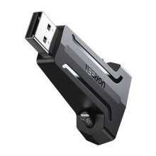 قیمت خرید فروش کابل رابط یوگرین UGREEN USB-A 2.0 to DB9 RS-232 Female Adapter Black CM326 80111