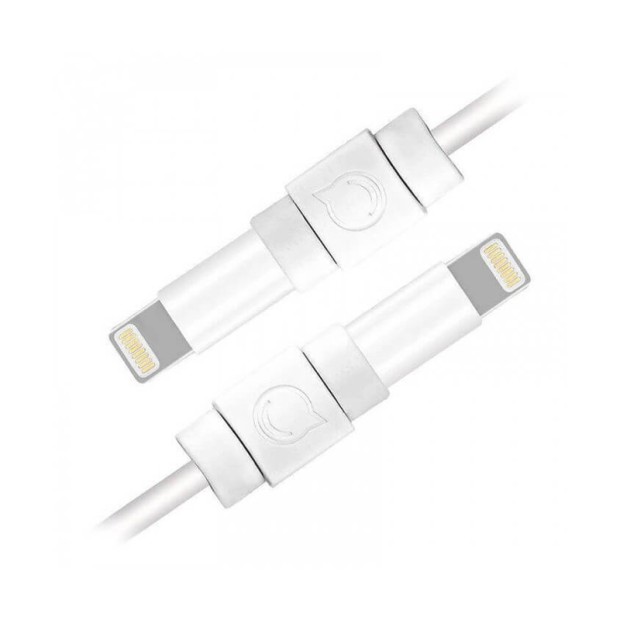 نگهدارنده کابل یوگرین UGREEN Iphone Charging Cable Protector White LP127 40705