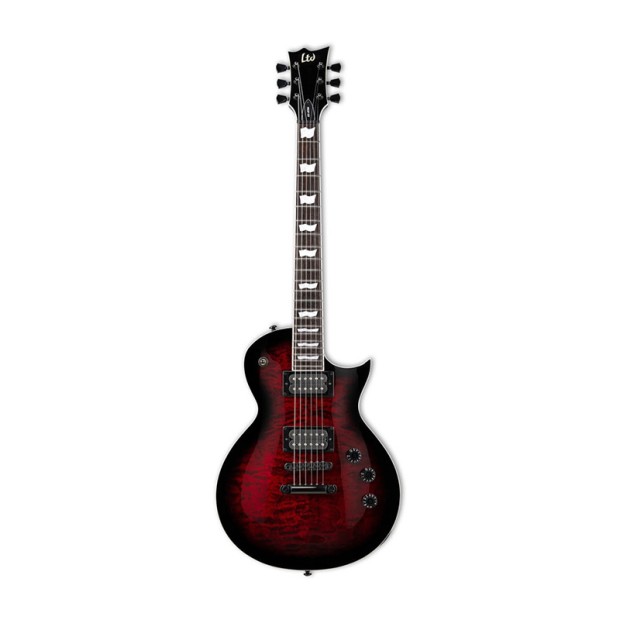 گیتار الکتریک ال تی دی LTD EC 256 QM Black Cherry Sunburst