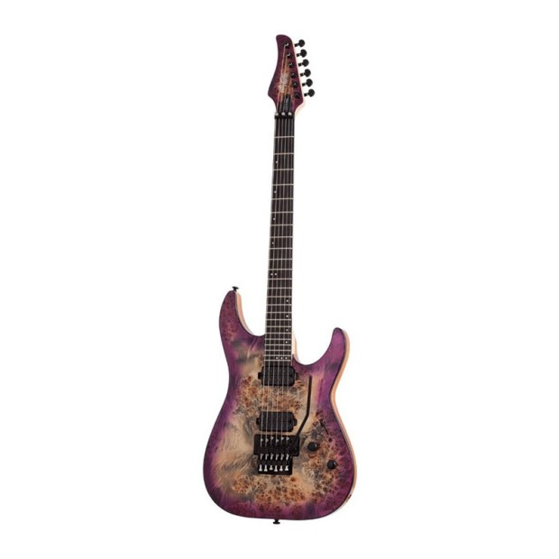 گیتار الکتریک شکتر Schecter C 6 FR Pro Aurora Burst