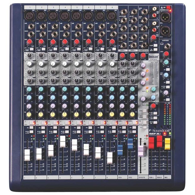 میکسر صدا سوند کرافت Soundcraft MFXi8