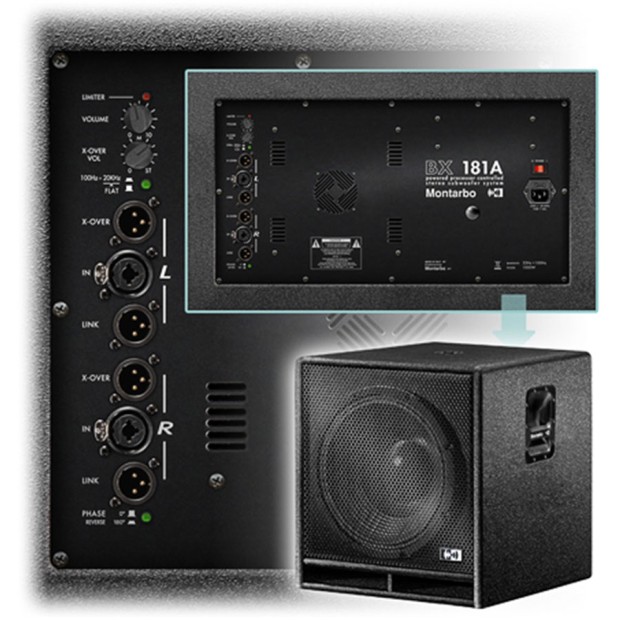 ساب ووفر اکتیو مونتاربو Montarbo BX181A