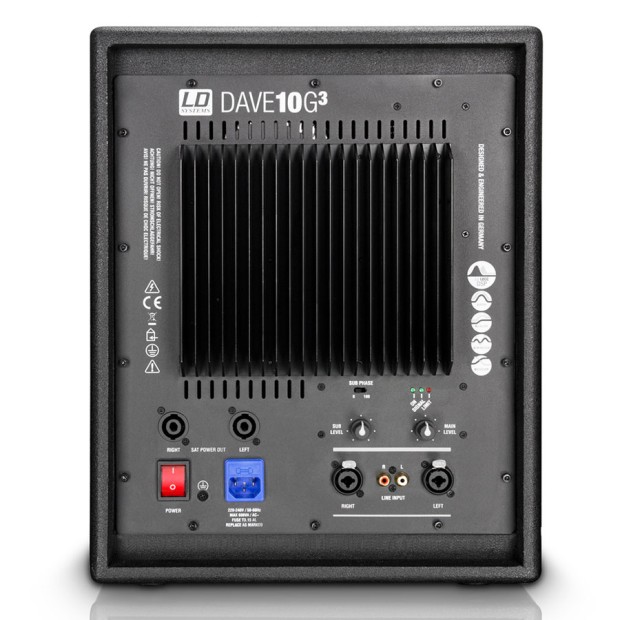 اسپیکر | باند اکتیو ال دی سیستم LD SYSTEMS DAVE 10 G3