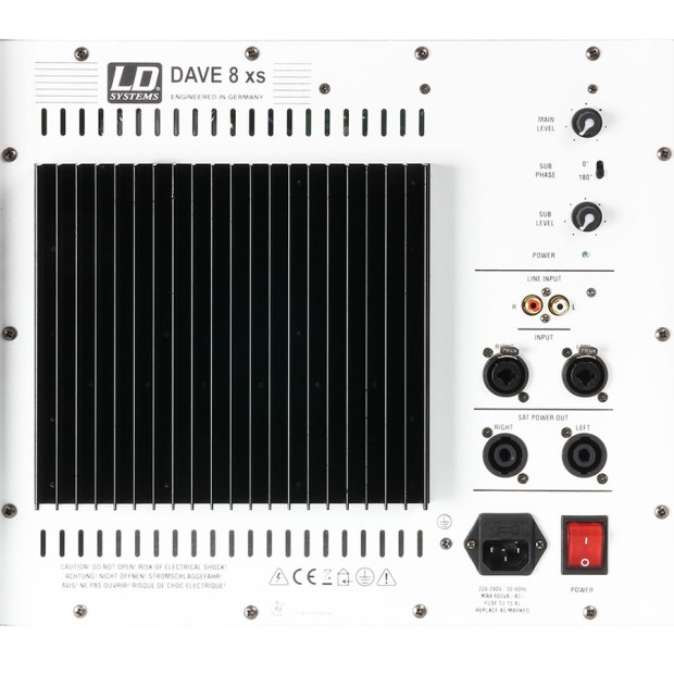 اسپیکر | باند اکتیو ال دی سیستم LD SYSTEMS DAVE 8 XS W