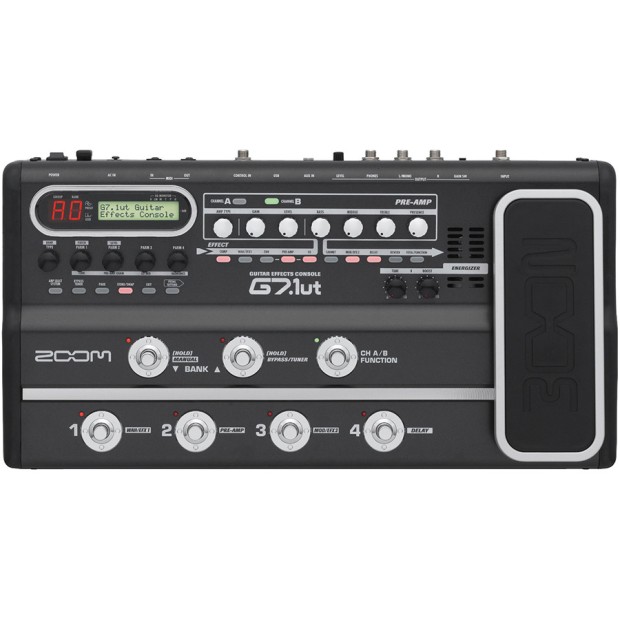 افکت گیتار الکتریک زوم ZOOM G7.1ut