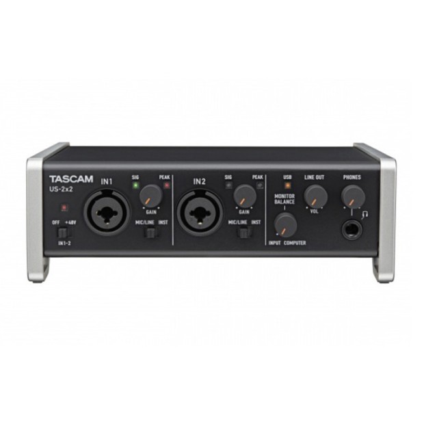 کارت صدا تسکم TASCAM US-2x2