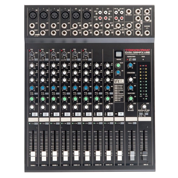 میکسر صدا سروین وگا Cerwin-Vega CVM-1224FX USB