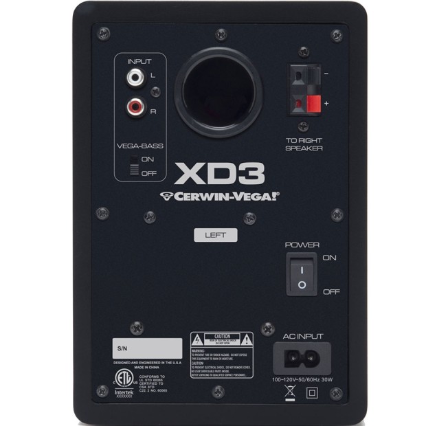 اسپیکر مانیتورینگ سروین وگا Cerwin-Vega XD3