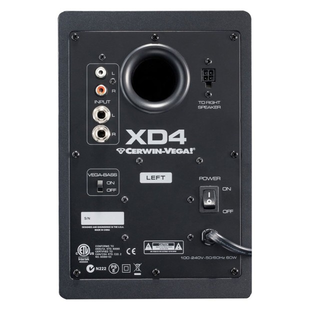 اسپیکر مانیتورینگ سروین وگا Cerwin-Vega XD4