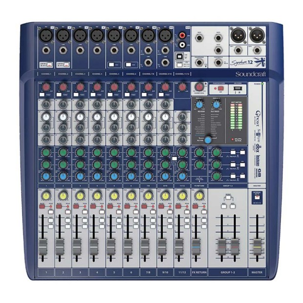 میکسر صدا سوند کرافت Soundcraft Signature 12