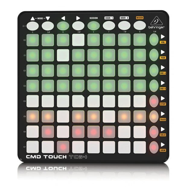 میدی کنترلر و دی جی کنترلر بهرینگر Behringer CMD Touch TC64