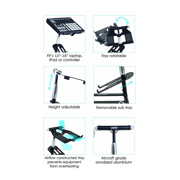 استند آلومينيومي کنترلر UDG UDG U6010 BL
