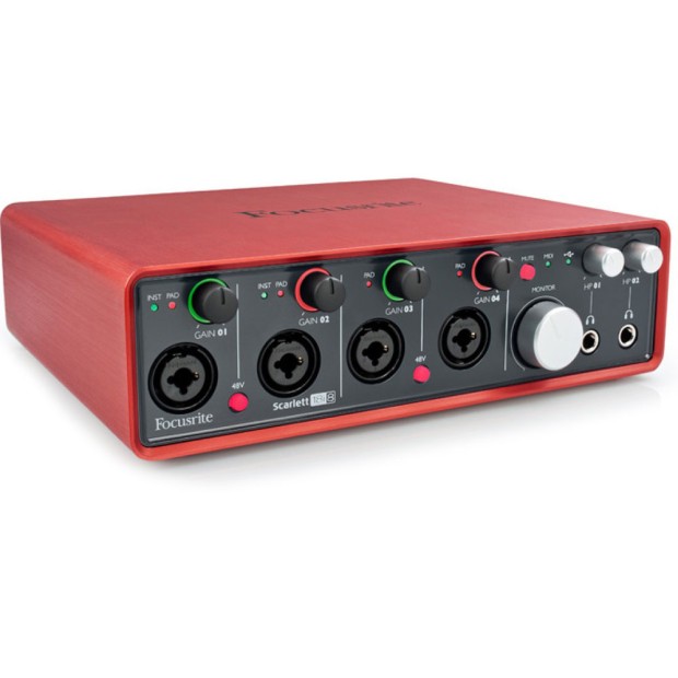 کارت صدا فوکوسرایت Focusrite Scarlett 18i8