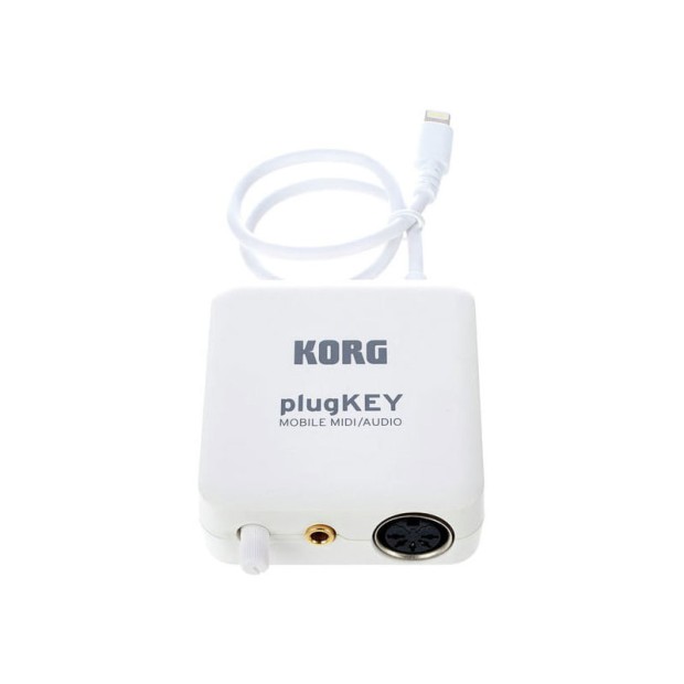 کارت صدای سازگار با آی او اس کرگ Korg Plugkey White