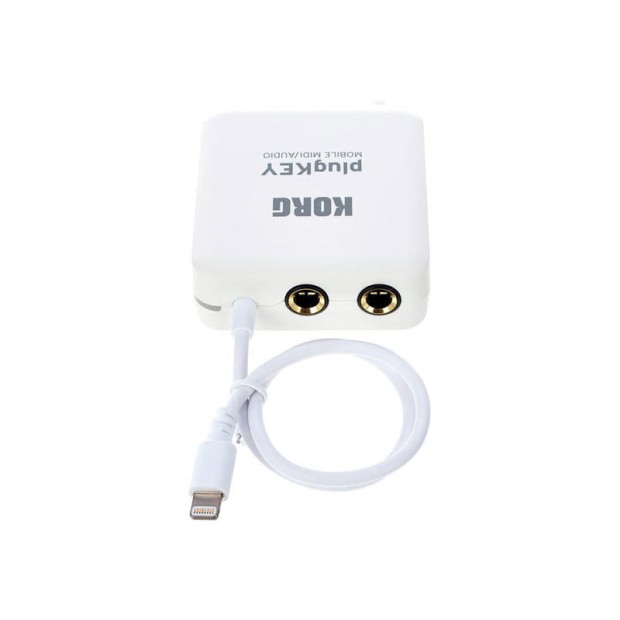 کارت صدای سازگار با آی او اس کرگ Korg Plugkey White