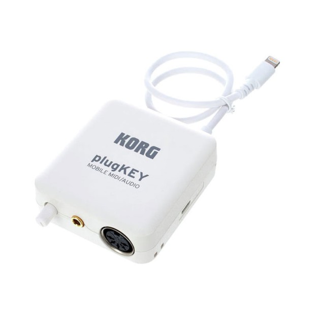 کارت صدای سازگار با آی او اس کرگ Korg Plugkey White