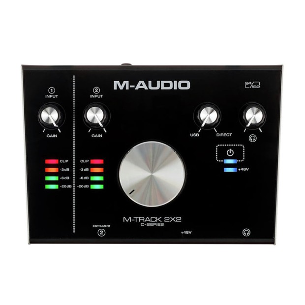 کارت صدا و پکیج استودیو ام آدیو M-Audio M-Track 2x2 Vocal Studio Pro