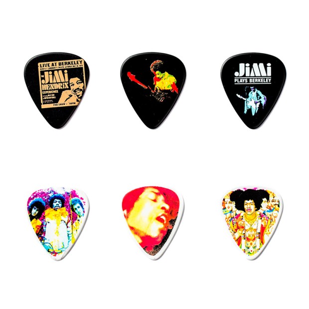 پیک گیتار دانلوپ Dunlop Jimi Hendrix Pick TIN Bold As Love JH-PT02M