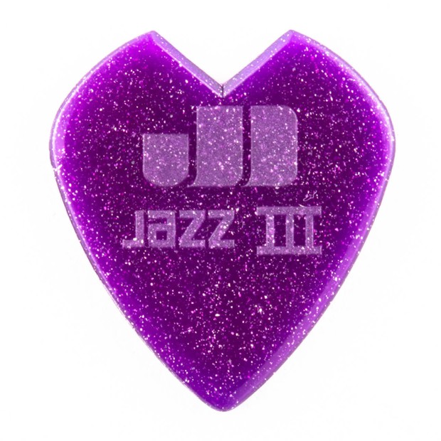 پیک گیتار دانلوپ Dunlop Kirk Hammett Purple Sparkle Jazz III