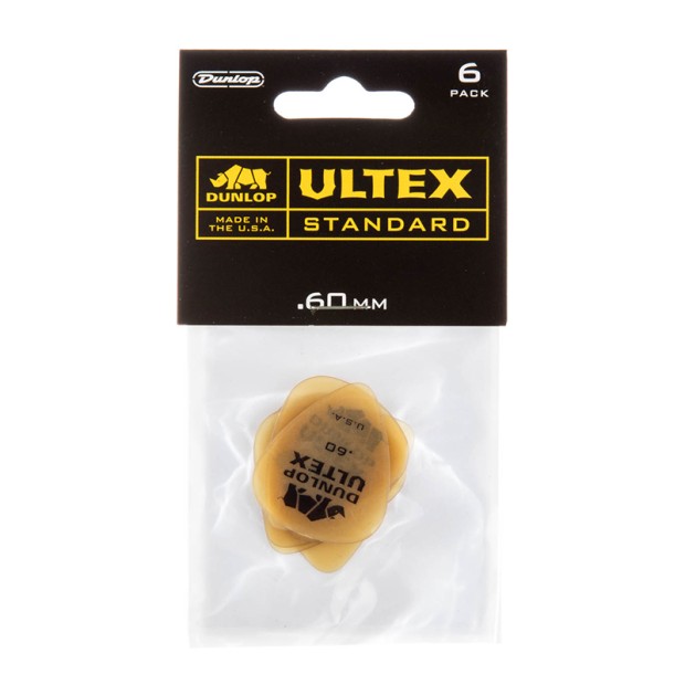 پیک گیتار دانلوپ Dunlop 421P Ultex Standard Guitar Pick 0.60mm 6pk