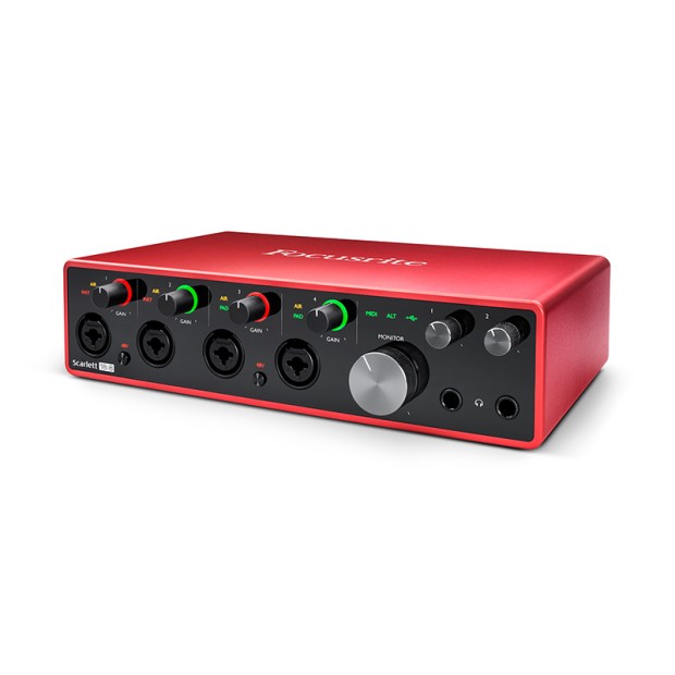 کارت صدا فوکوسرایت Focusrite Scarlett 18i8 3rd Gen