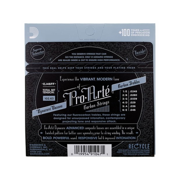 سیم گیتار کلاسیک داداریو D'Addario EJ46FF