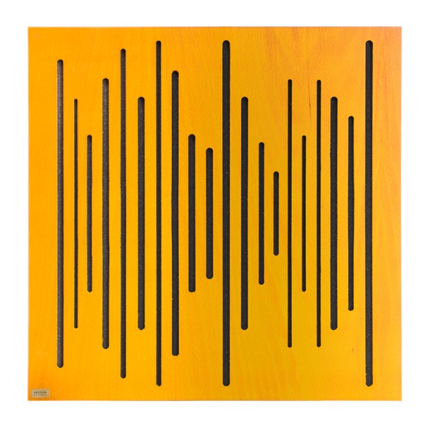 پنل آکوستیک دکونیک Deconik Wave Wood Absorption Cherry