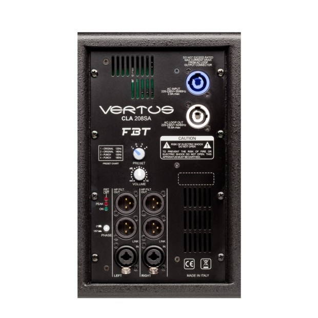 ساب ووفر اکتیو اف بی تی FBT Vertus CLA 208SA