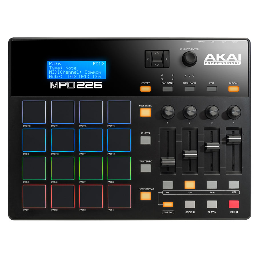 میدی کنترلر آکایی AKAI MPD226