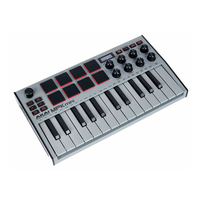 میدی کنترلر آکایی AKAI MPK Mini MK3 Grey