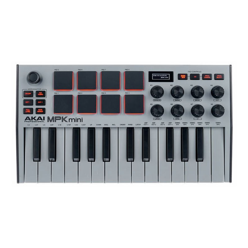 میدی کنترلر آکایی AKAI MPK Mini MK3 Grey