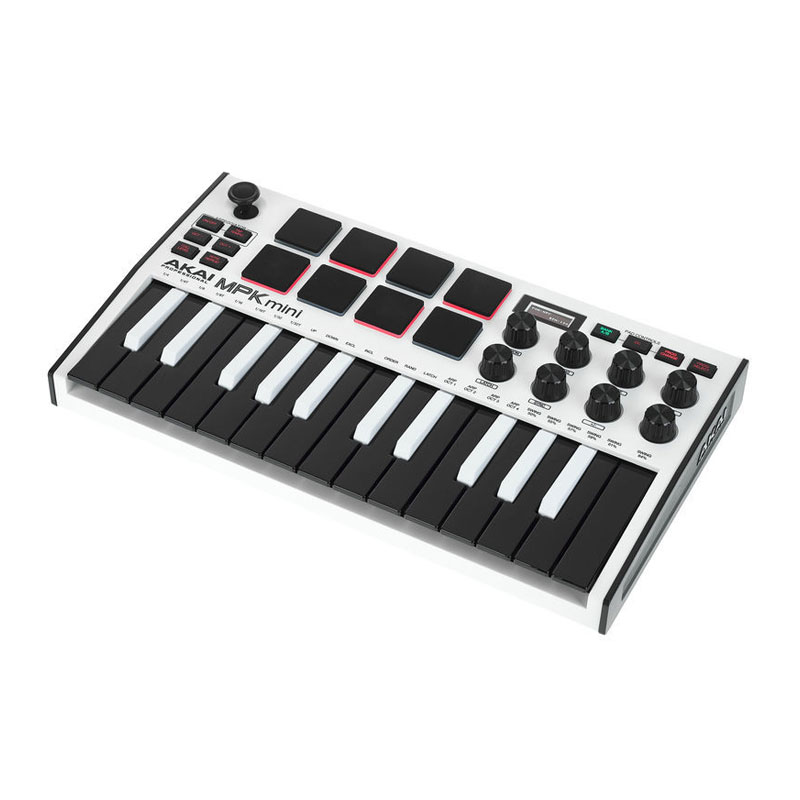 میدی کنترلر آکایی AKAI MPK Mini MK3 White