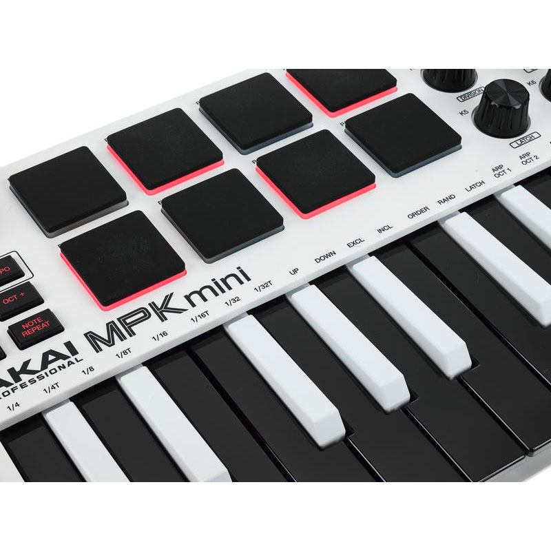 میدی کنترلر آکایی AKAI MPK Mini MK3 White