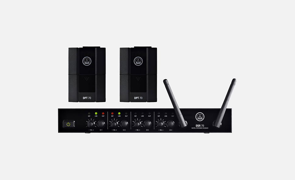 AKG DMS70 Q Instrumental Set Dual میکروفن بیسیم