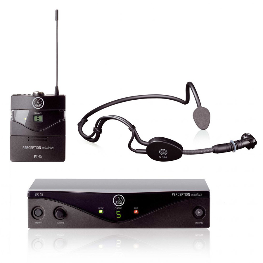 قیمت خرید فروش میکروفن بیسیم ای کی جی AKG Perception WMS 45 Sport Set