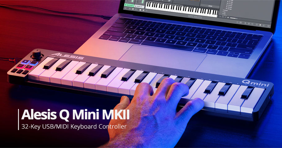 میدی کنترلر Alesis Q Mini MKII