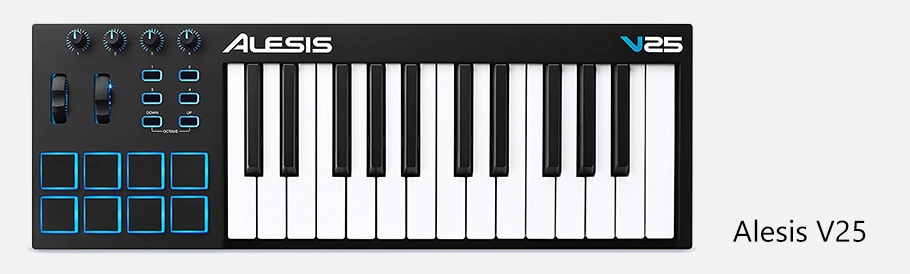 Alesis V25 میدی کنترلر