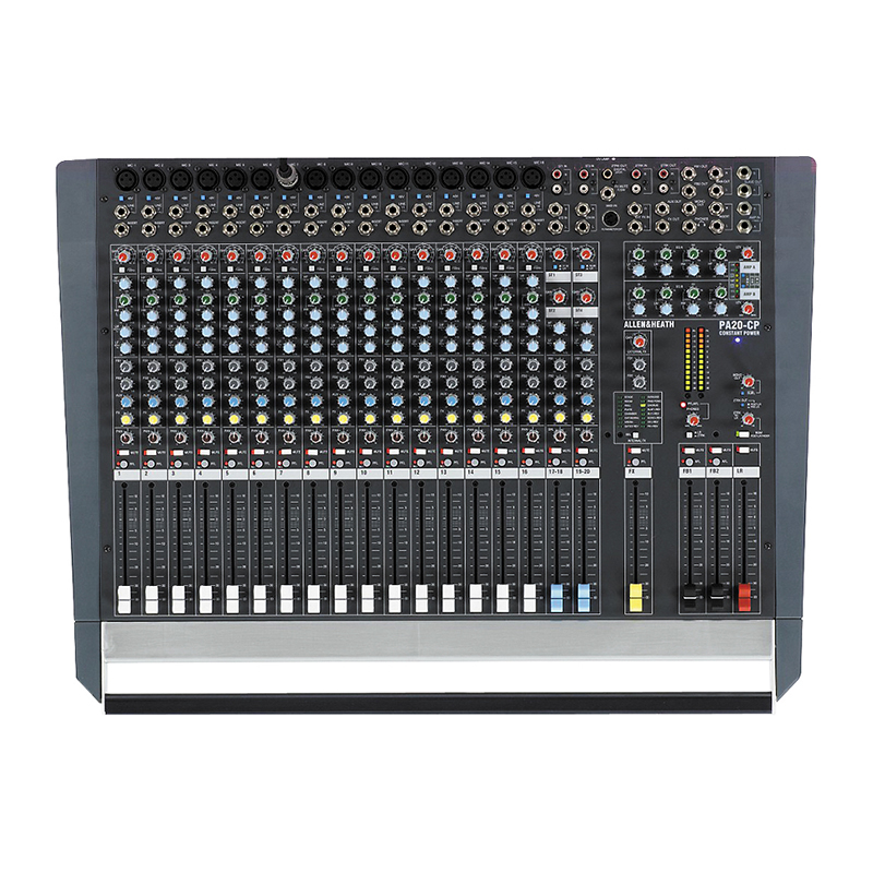 قیمت خرید فروش پاور میکسر Allen-Heath Allen & Heath PA20-CP