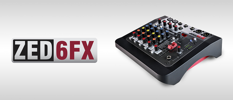 Allen & Heath ZED-6FX میکسر صدا