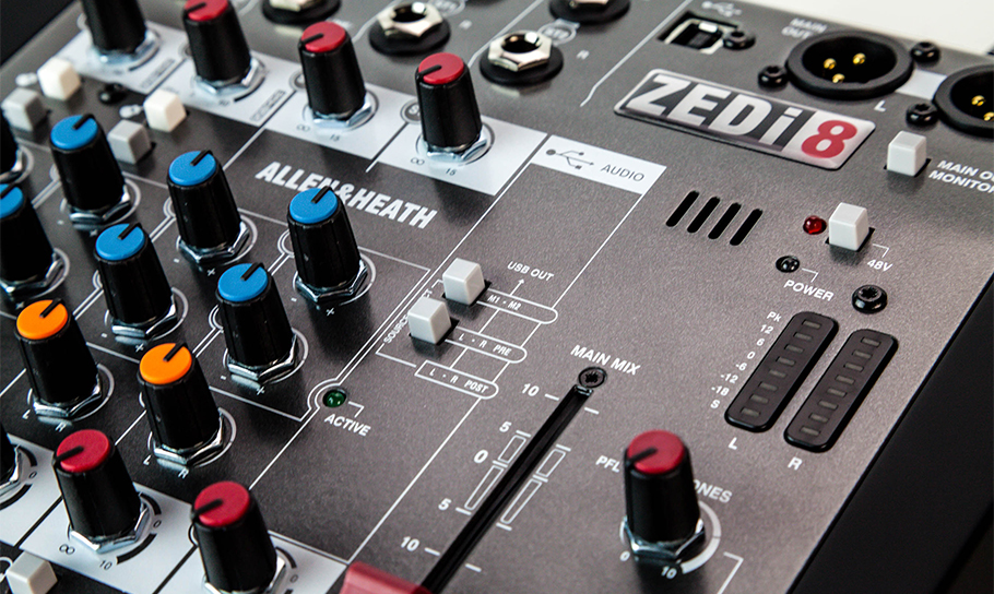 Allen & Heath ZEDi-8 میکسر صدا
