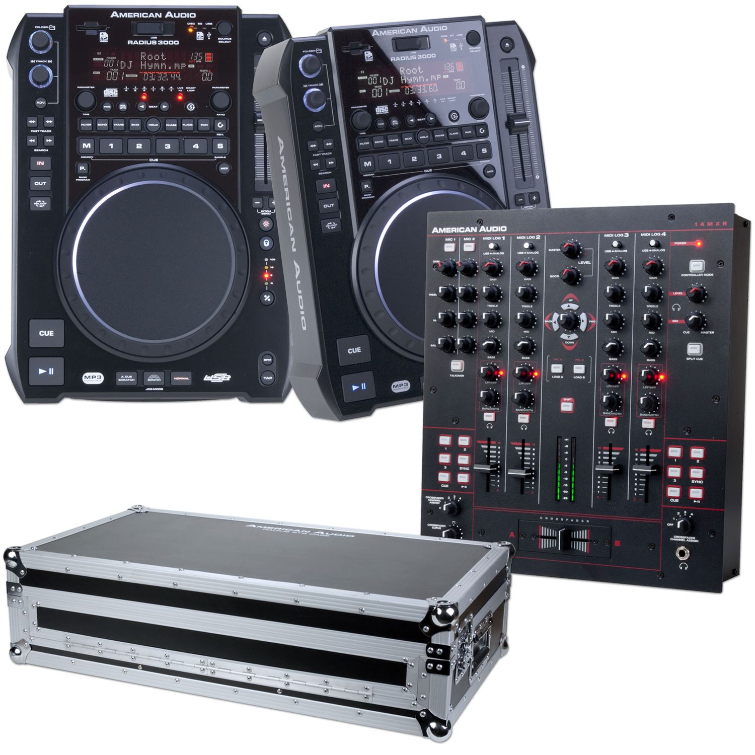 ست دی جی آمریکن دی جی American DJ Radius 3000 SET